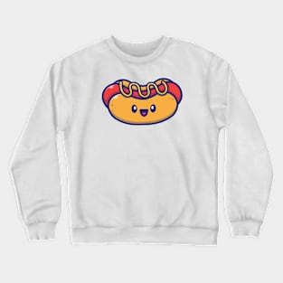 Cute Hotdog Crewneck Sweatshirt